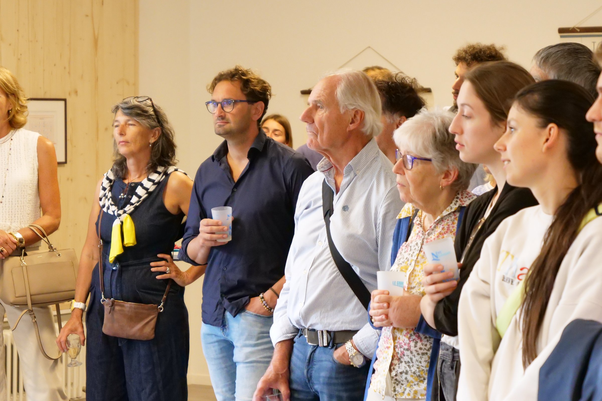 Opening of the exhibition at the Association pour la Sauvegarde du Léman (ASL) with Flurina Badel & Jérémie Sarbach, Mark Dion, Hans Haacke, Diana Lelonek, Carmen Perrin, Pinar Yoldas. August 31, 2023