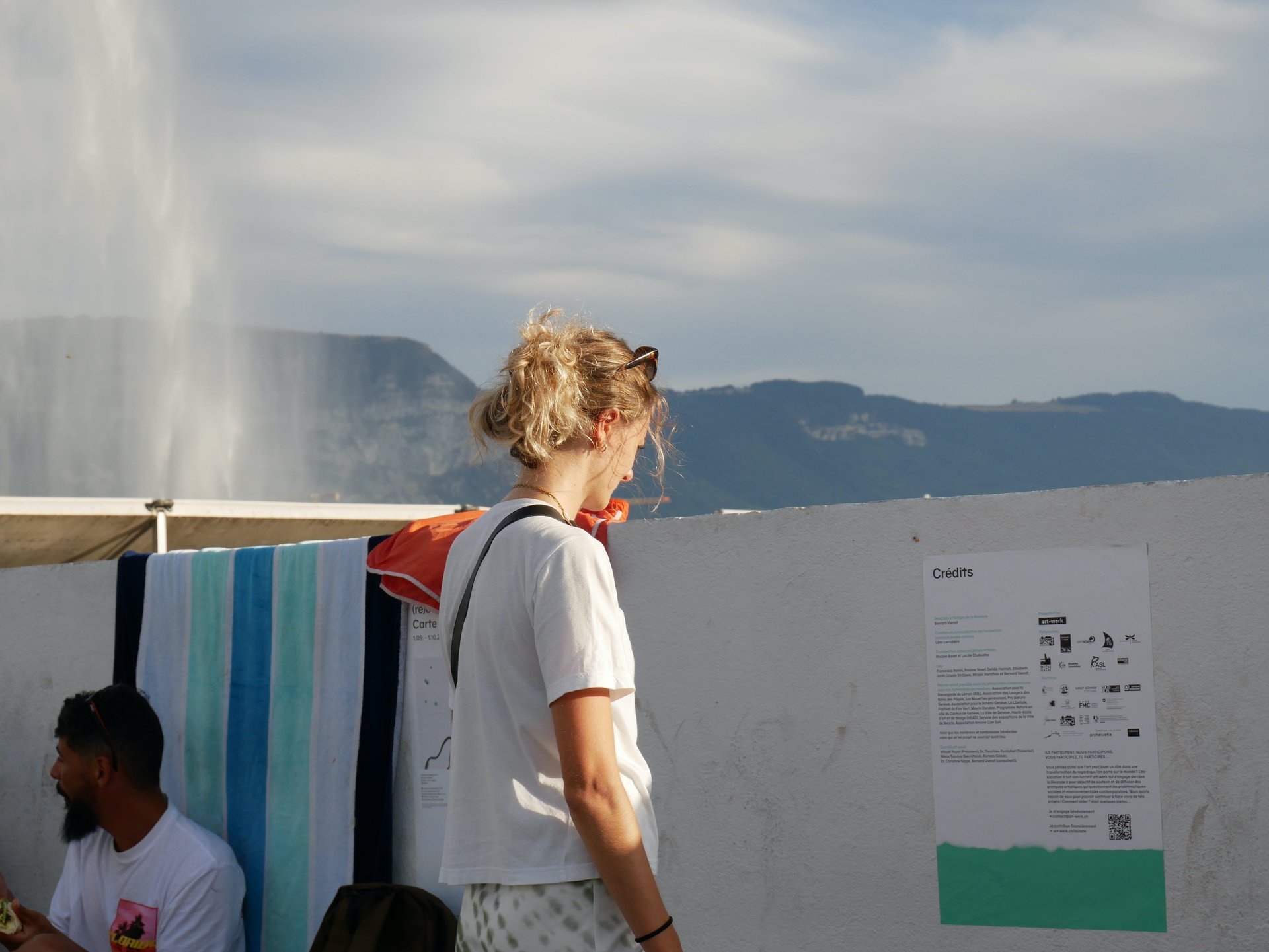 ✧ Opening of the Swiss Art School prize finalists' exhibition ✧ with Lucie Morat, Ma Neveu. August 18, 2023
